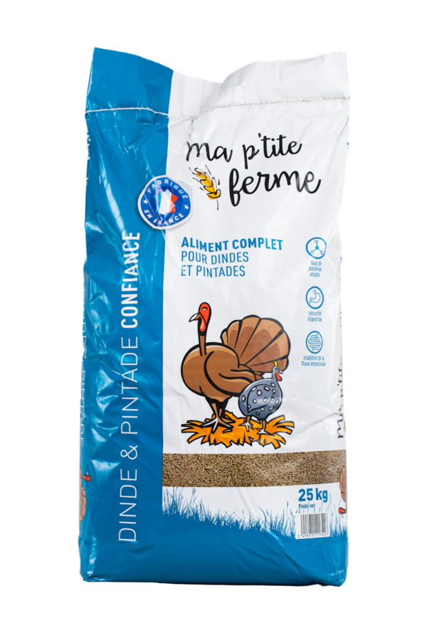 Dinde & Pintade 25 kg 